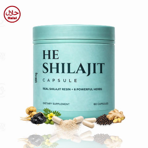 He Shilajit Capsules – A Premium Capsule Formula Crafted for Men