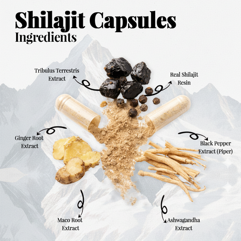 He Shilajit Capsules – A Premium Capsule Formula Crafted for Men