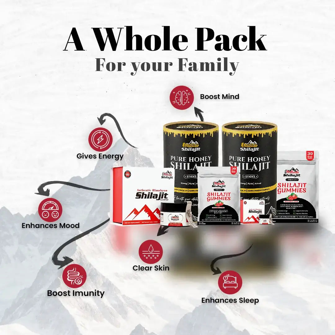 Hillside Shilajit Family Pack