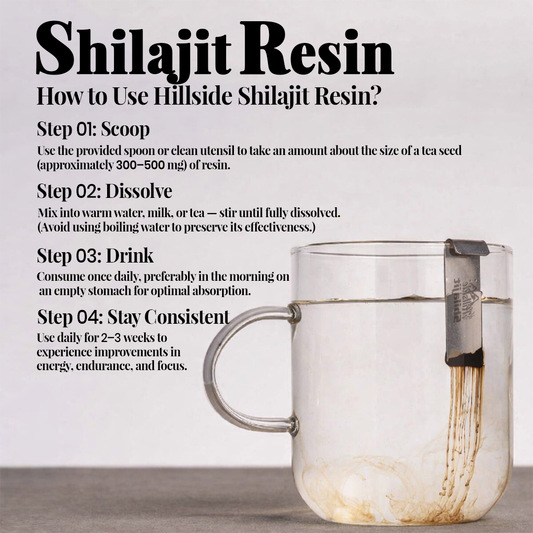 Authentic Himalayan Shilajit (Sun-Dried Resin)