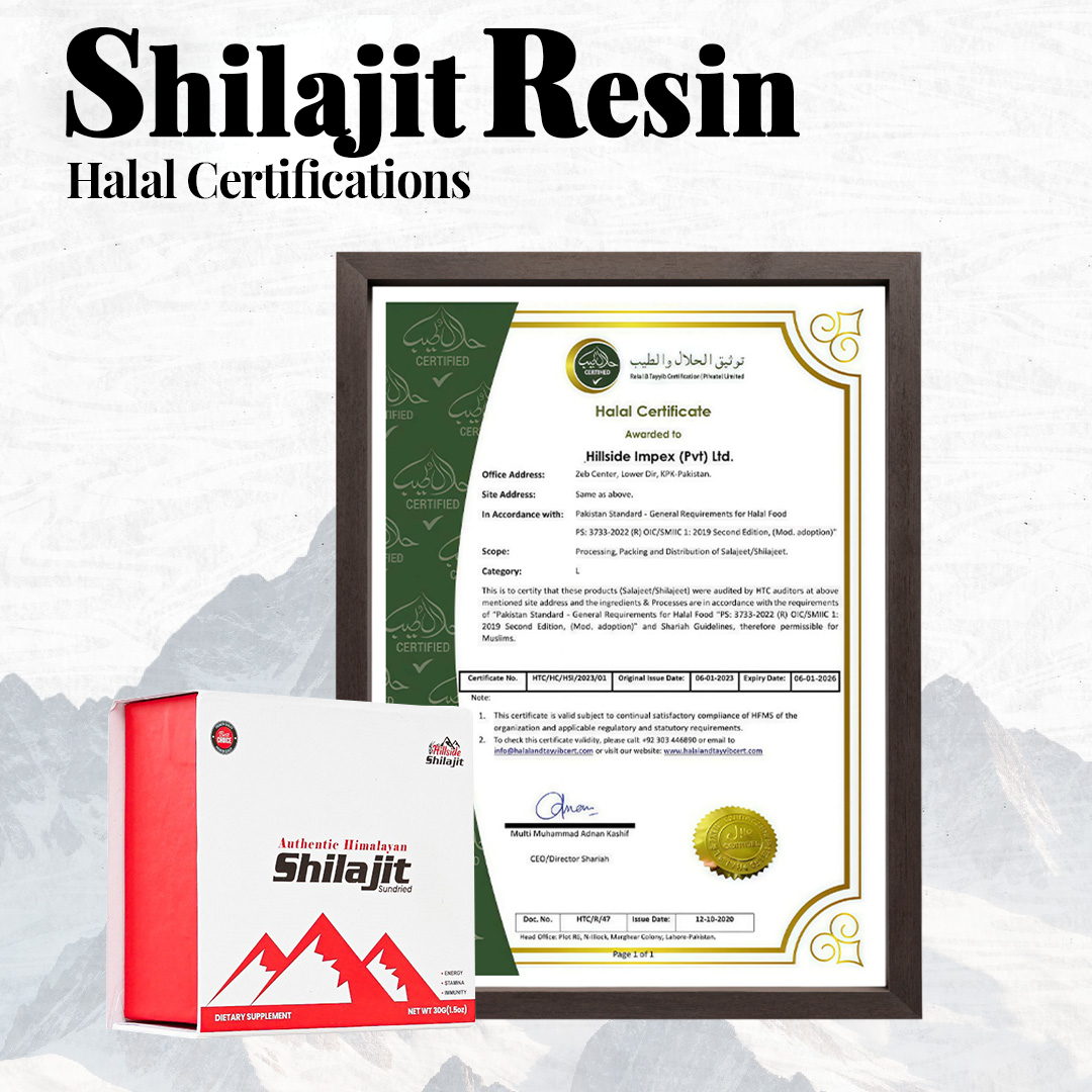 Authentic Himalayan Shilajit (Sun-Dried Resin)