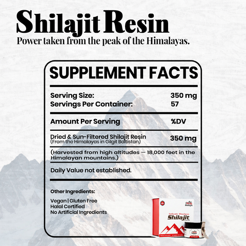 Authentic Himalayan Shilajit (Sun-Dried Resin)