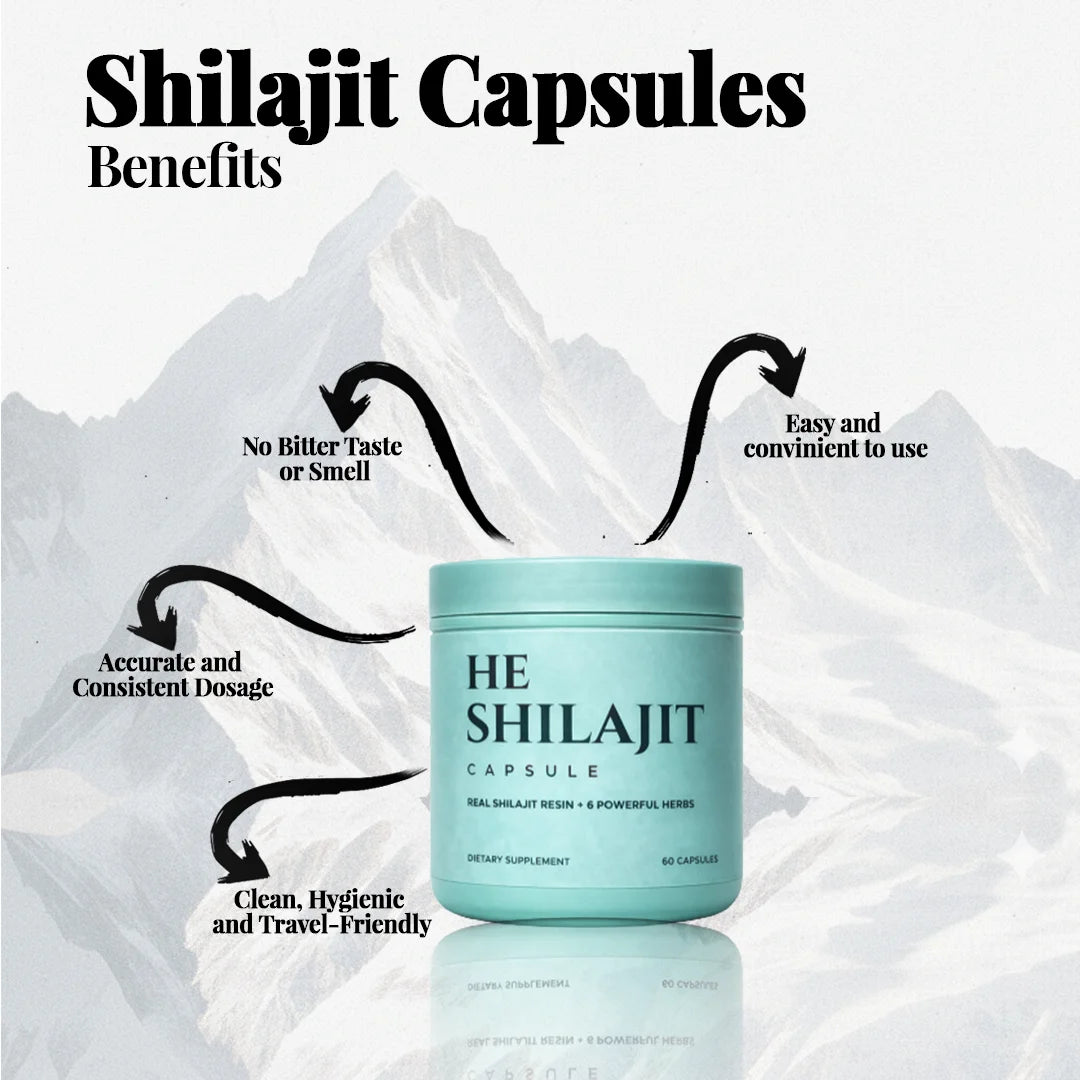 Shilajit Capsules Benefits