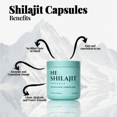 Shilajit Capsules Benefits