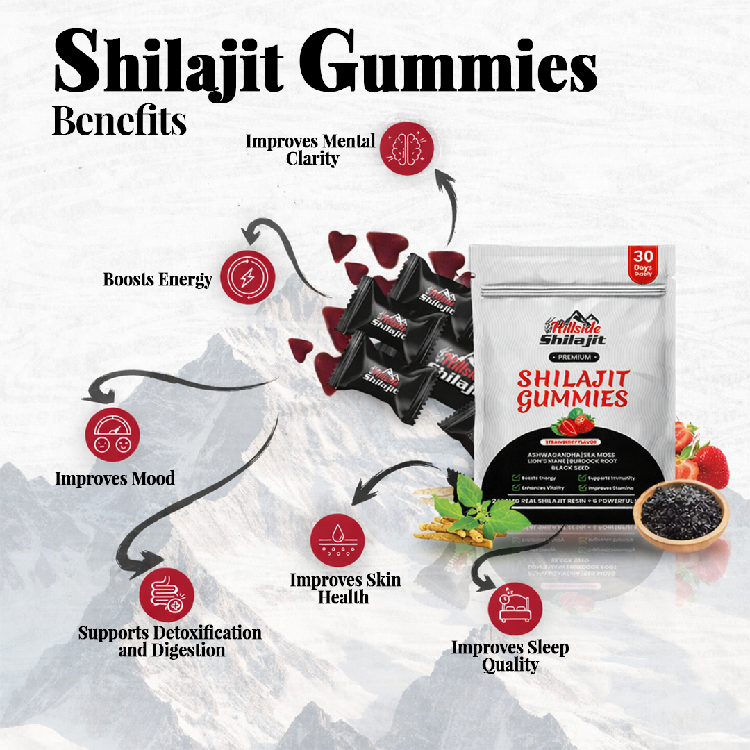 Hillside Shilajit Gummies