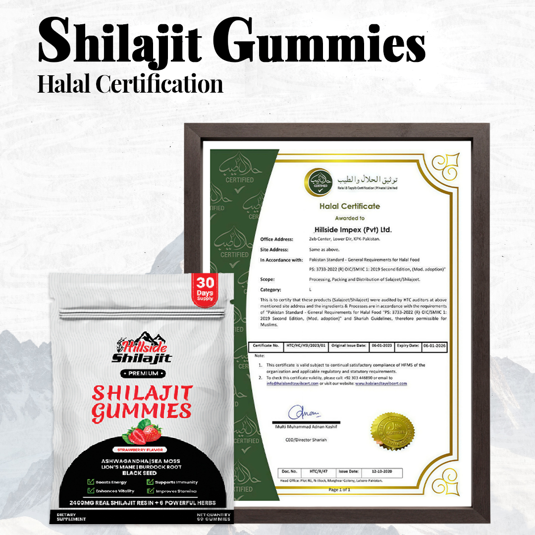 Hillside Shilajit Gummies